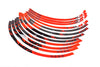 Rim Stickers Scooter 12" Stage6 red / black