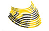 Rim Stickers Scooter 13" Stage6 yellow / black