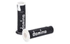 Grips Domino A450 On-Road Racing black / white (open ends)