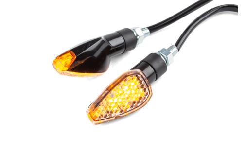 Indicators LED black / transparent