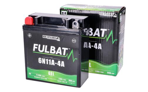 Battery Gel Fulbat 6N11A-4A 6V 11Ah