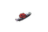 Sticker hologram KRM Pro Ride red
