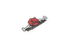 Sticker KRM Pro Ride red XL