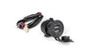 USB socket, 2 ports, 12V