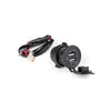 USB socket, 2 ports, 12V