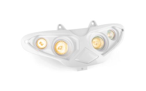 Headlight Quattro ODF Gilera Runner / Hussar white