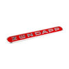 Sticker Zündapp tank oblong red