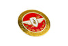 Sticker Zündapp w/ feather tank round red