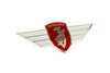 Sticker Zündapp Wing 98x47mm red / white