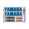 Sticker Sheet Sponsor Yamaha 33x22cm