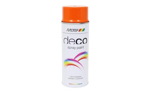 Spray Paint Motip RAL 2004 pure orange glossy 400ml