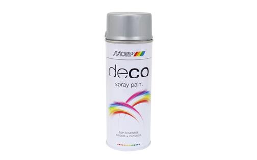 Spray Paint Motip RAL 9006 white aluminium 400ml