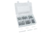 Assortment Box split pins 6 sizes 555 pieces