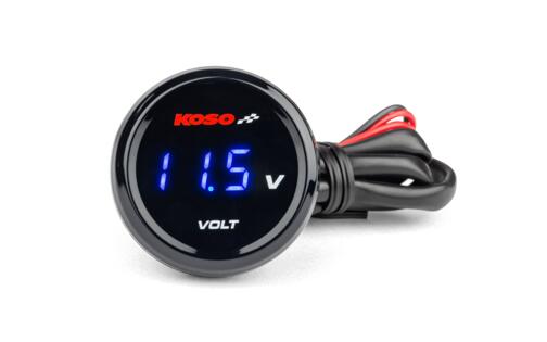 Voltmeter digital Koso Coin blue