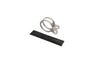 Silencer Clamp stainless steel d.60mm with scuff guard KRM