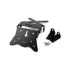 License Plate Holder adjustable aluminium black