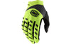 MX Gloves 100% Airmatic neon yellow/black