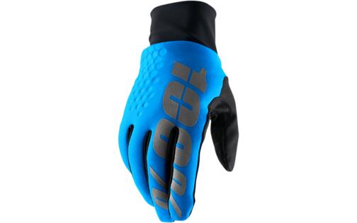 MX Gloves 100% Brisker Hydromatic blue