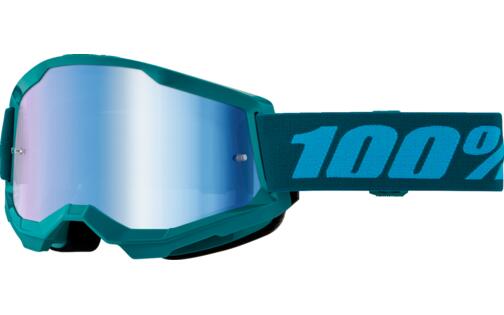 MX Goggles 100% Strata 2 STONE blue mirror