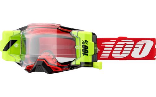 MX Goggles 100% Armega Forecast red