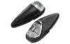 Glue-On Light /Indicators Raindrop clear / black