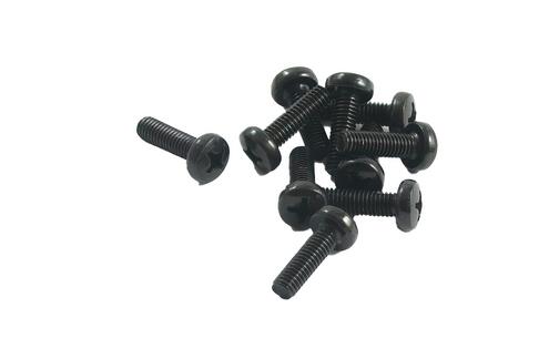 Phillips Screw M6x20 black (x10)
