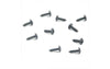 Screw Set 3,0x10mm black (x10)