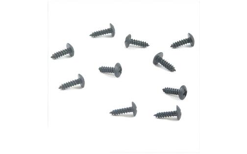 Screw Set 3,0x10mm black (x10)