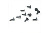 Screw Set 4,0x12mm black (x10)