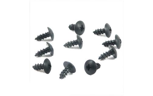 Screw Set 5,0x12mm black (x10)