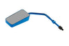 Mirror F1 right / left STR8 M8 thread (w/ left-hand adapter) blue