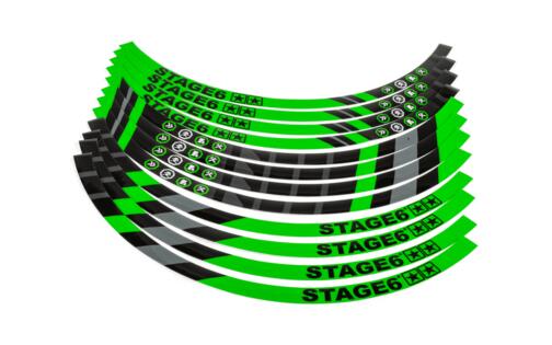 Rim Sticker Set Scooter 13" Stage6 Green