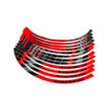 Rim Sticker Set Scooter 10" Stage6 Red