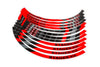Rim Sticker Set Scooter 12" Stage6 Red