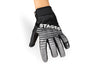 Motorcycle Gloves Stage6 Street Pure Black / Grey