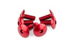Fairing Screws aluminium M6x15 red (x6)