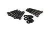 Screw Set variator cover black Peugeot Speedfight