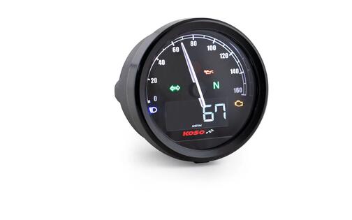 Speedometer Koso D60 TNT-05 up to 160 km/h black