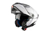 Flip-up Helmet MT Helmets Atom 2 SV glossy white