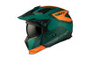 Flip-Up Helmet MT Helmets Streetfighter SV S Totem green / orange