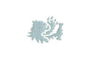 3D Sticker Malossi lion head silver 10cm