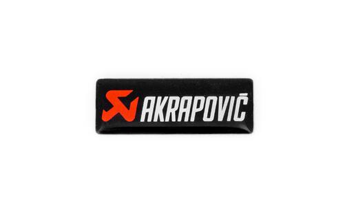 Sticker Akrapovic heat resistant gel black
