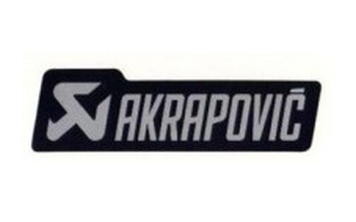 Sticker Akrapovic heat resistant 150x44mm