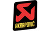 Sticker Akrapovic heat resistant 90x95mm