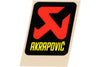 Sticker Akrapovic heat resistant 57x60mm