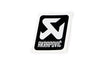 Sticker Akrapovic heat resistant 75x60mm