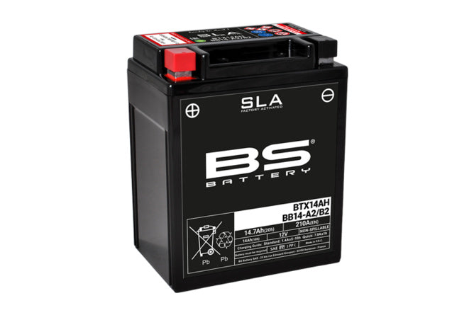 Battery SLA BS Battery BTX14AH/BB14-A2/B2 12V - 14,7Ah