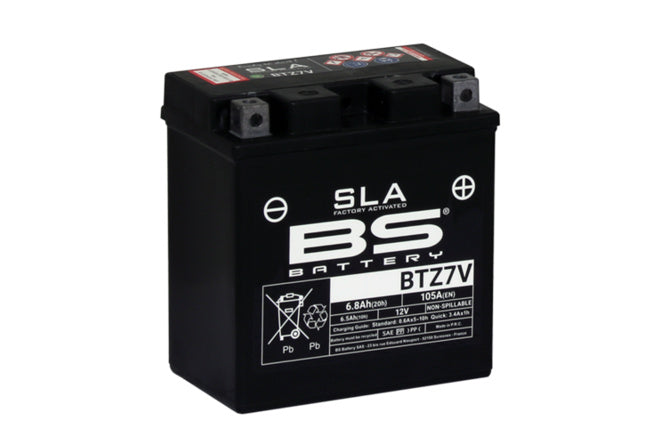 Battery SLA BS Battery BTZ7V 12V - 6,8Ah
