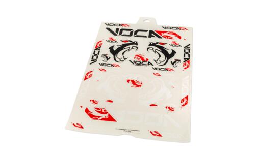 Sticker Set Voca Beast black / red
