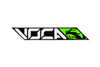 Sticker Voca green 14x2.2cm